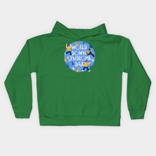 World Down Syndrome Day Kids Hoodie